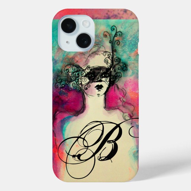 COQUES Case-Mate iPhone MONOGRAMME DE CHARME (Verso)