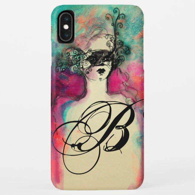 COQUES Case-Mate iPhone MONOGRAMME DE CHARME (Dos)