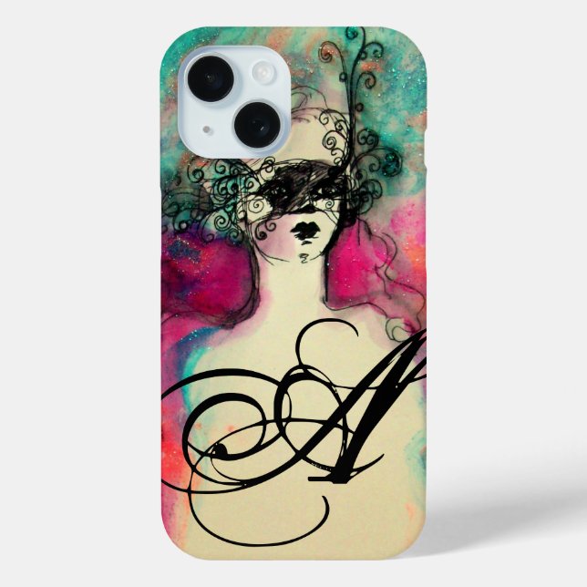 COQUES Case-Mate iPhone MONOGRAMME DE CHARME (Verso)