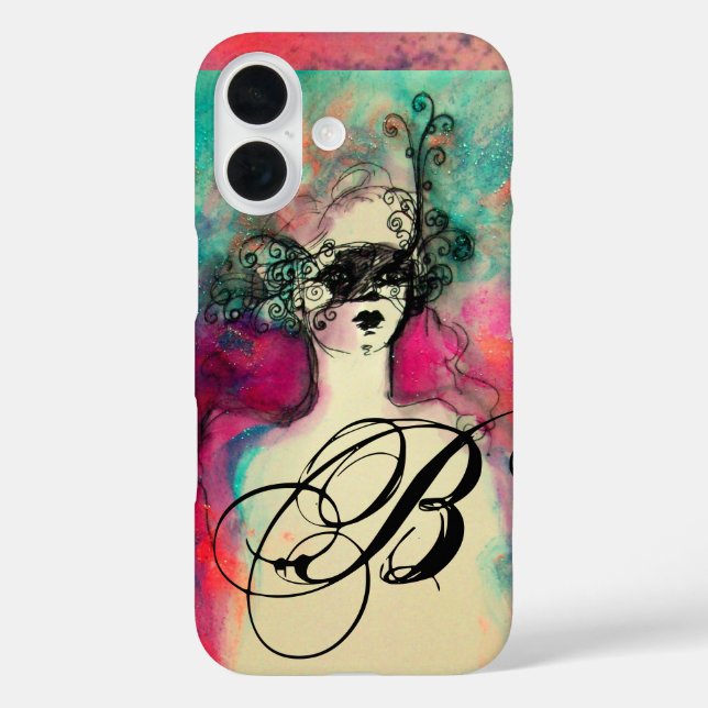 COQUES Case-Mate iPhone MONOGRAMME DE CHARME (Verso)