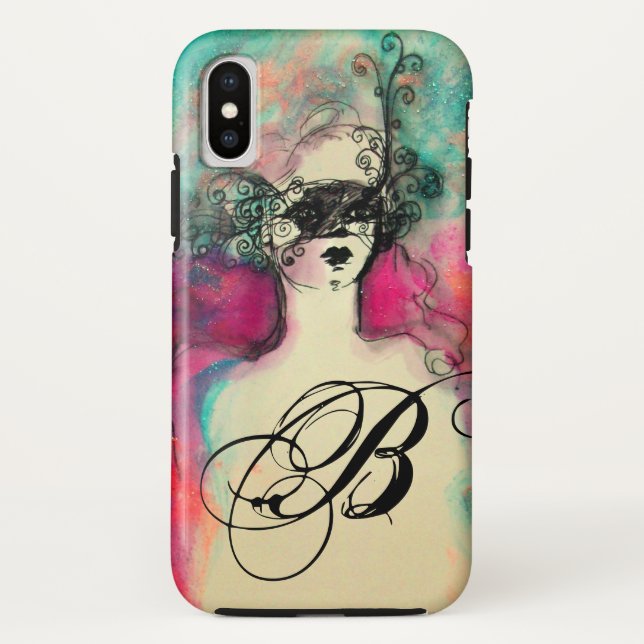 COQUES Case-Mate iPhone MONOGRAMME DE CHARME (Dos)