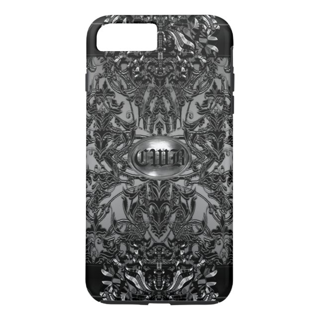 Coques Case-Mate iPhone Monogramme de chevalier Abashamfrey (Dos)