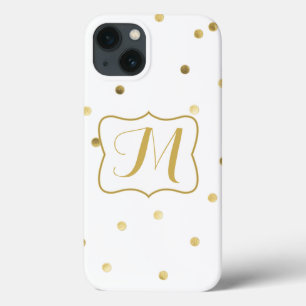 Case-Mate iPhone Case Monogramme de Confetti d'or Samsung Galaxy Note S4