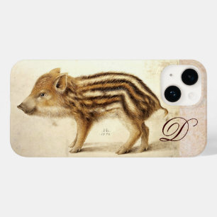 Coques Pour iPhone MONogramme de dessin animal de la BANDE SAUVAGE PI