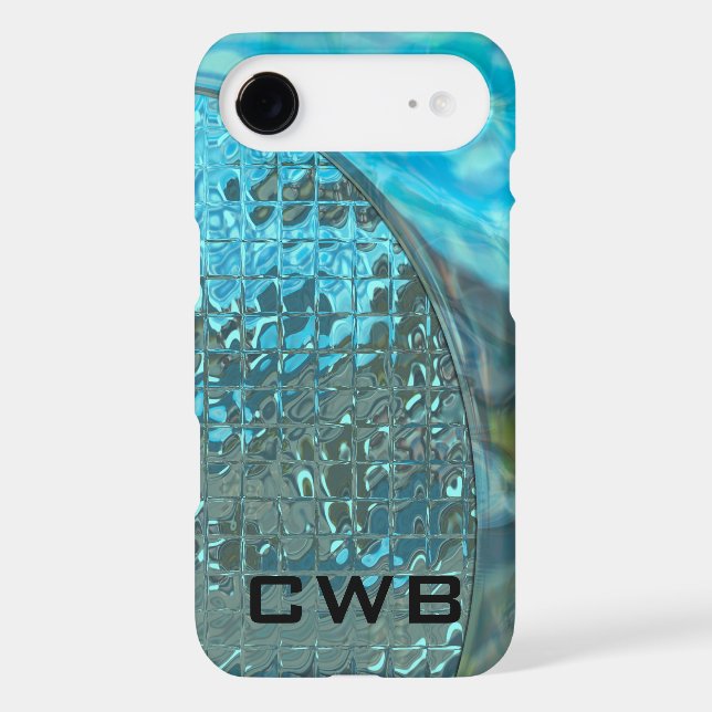 Coques Case-Mate iPhone Monogramme de diva de Megastyle (Verso)