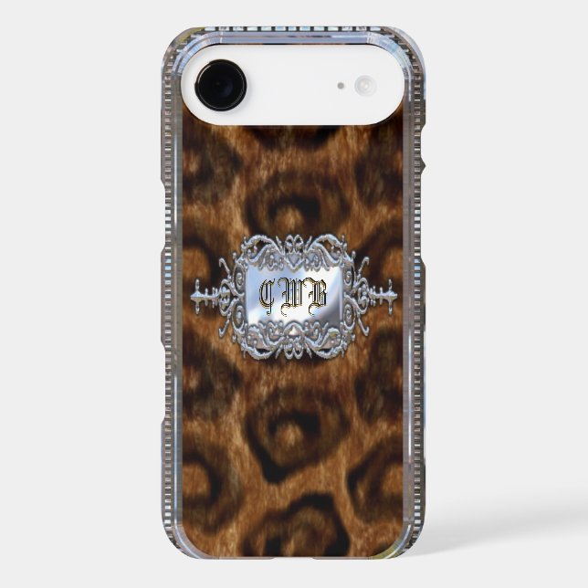 Coques Case-Mate iPhone Monogramme de Fadden Leon (Verso)