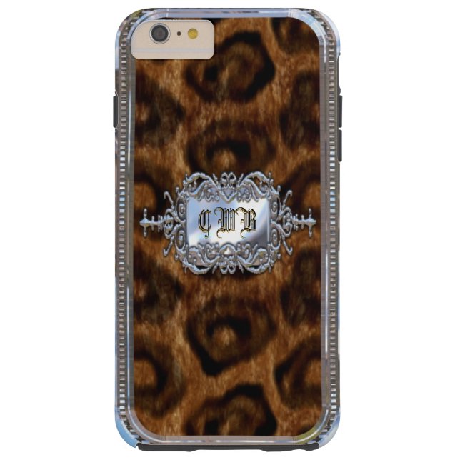 Coques Case-Mate iPhone Monogramme de Fadden Leon (Dos)