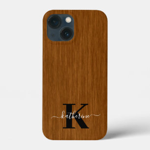 Case-Mate iPhone Case Monogramme de fond de sol élégant moderne