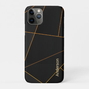 Case-Mate iPhone Case Monogramme de ligne rétro élégant moderne