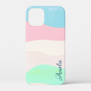 Case-Mate iPhone Case Monogramme de ligne rétro élégant moderne