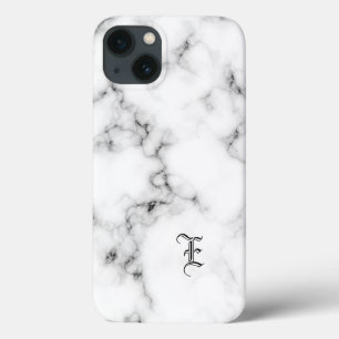iPhone 13 Case Monogramme de marbre