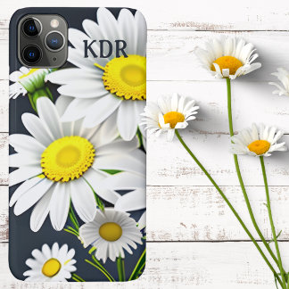 Case-Mate iPhone Case Monogramme de Marguerite Réaliste