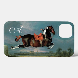 Etui iPhone 13 Monogramme d'élevage du Cheval Piebald "Cehero"