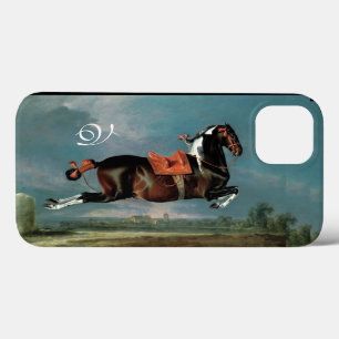 Case-Mate iPhone Case Monogramme d'élevage du Cheval Piebald "Cehero"