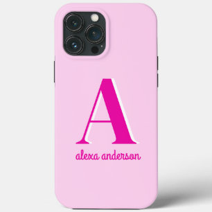 Case-Mate iPhone Case Monogramme Dolly Rétro Rose chaud