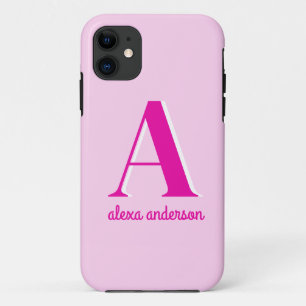 Case-Mate iPhone Case Monogramme Dolly Rétro Rose chaud