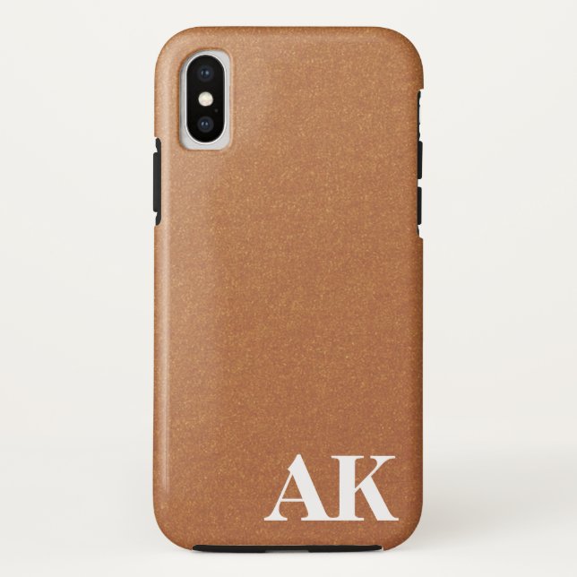Coques Case-Mate iPhone monogramme élégant (Dos)