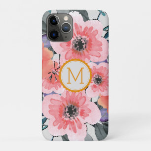Case-Mate iPhone Case Monogramme Élégant Floral Vintage #31