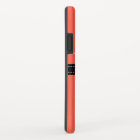 Monogramme Elegant Tomato couleur solide