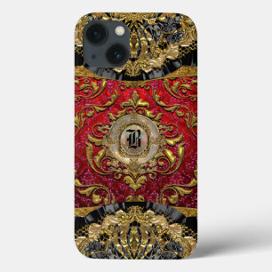 iPhone 13 Case Monogramme élégant Ufay Markesea