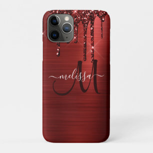 Case-Mate iPhone Case Monogramme en métal brosse à Parties scintillant