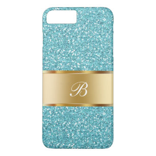 Coques Pour iPhone Monogramme étincelant de dames
