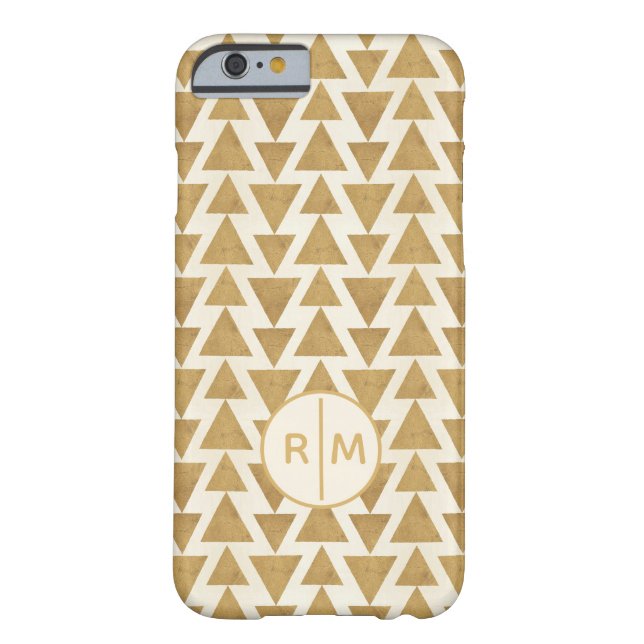 Coques Case-Mate iPhone Monogramme| Extérieur Geo Step| Patte géométrique  (Dos)