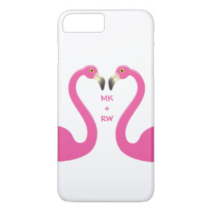 Etui iPhone Case-Mate Monogramme Flamants roses de baiser iPhone 7 Plus 