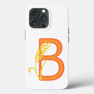 Case-Mate iPhone Case monogramme floral B lettre majuscule