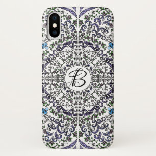 Case-Mate iPhone Case monogramme floral complexe de rhapsodie bohème