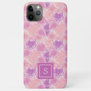 Case-Mate iPhone Case Monogramme floral Rose rose-fusée