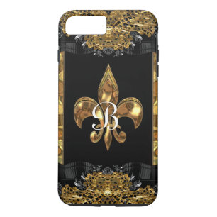 Coque Case-Mate Pour iPhone Monogramme français de Lady Eve Fleur