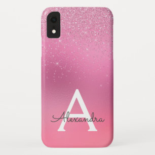 Case-Mate iPhone Case Monogramme Girly de parties scintillantes