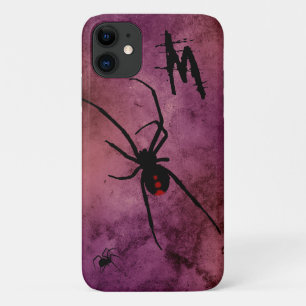 Case-Mate iPhone Case Monogramme gothique Halloween de veuve noire araig