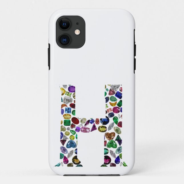 Coques Case-Mate iPhone Monogramme H (Dos)