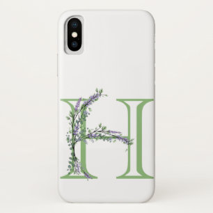 Case-Mate iPhone Case Monogramme H Lavande Eucalyptus