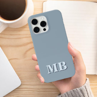 Case-Mate iPhone Case Monogramme initial minimaliste moderne