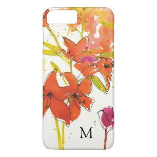 Coque Case-Mate Pour iPhone Monogramme   la prune de Patty