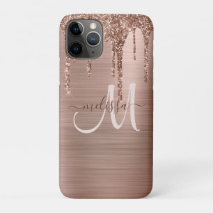 Case-Mate iPhone Case Monogramme métallique de la Parties scintillant à