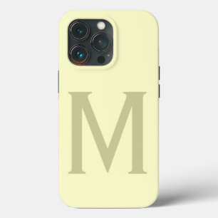Case-Mate iPhone Case Monogramme Minimaliste Ajouter Votre Nom Initial M