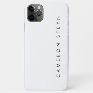 Case-Mate iPhone Case Monogramme Minimaliste noir et blanc