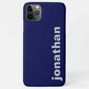 Case-Mate iPhone Case Monogramme Moderne Bleu Marine