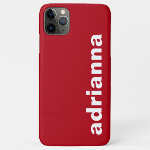Case-Mate iPhone Case Monogramme Moderne Rouge