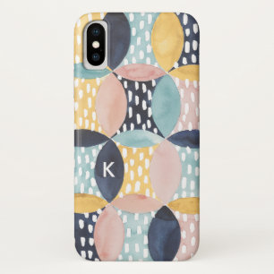 Etui iPhone Case-Mate Monogramme   Motif circulaire Abstrait