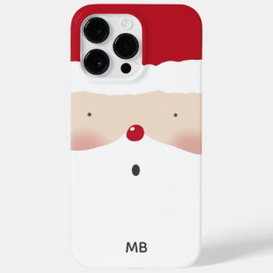 Coque Pour Pour iPhone 14 Pro Max Monogramme Noël Père Noël mignonne Amusement Moder