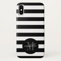 Monogramme Noir Blanc Blancs Cercle Moderne tendan