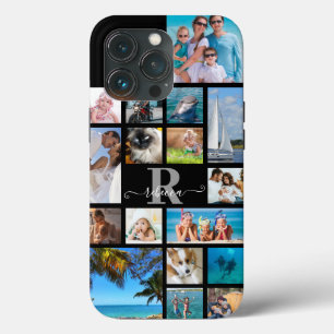 Case-Mate iPhone Case Monogramme Nom du script 17 Photo Collage Couleur 
