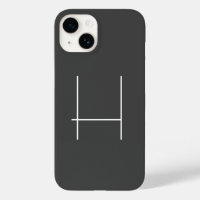 Monogramme Nom propre Initiale moderne minimaliste