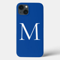 Monogramme Nom propre Initiale moderne Plaine mini