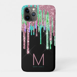 Case-Mate iPhone Case Monogramme parties scintillant
